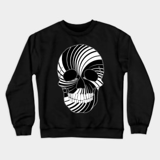 Two Tone Skull Crewneck Sweatshirt